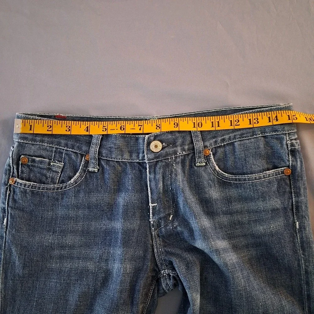 Women's 7 For‎ All Mankiind Flare Leg Dojo Jeans SZ 29 Style Embellished Pockets